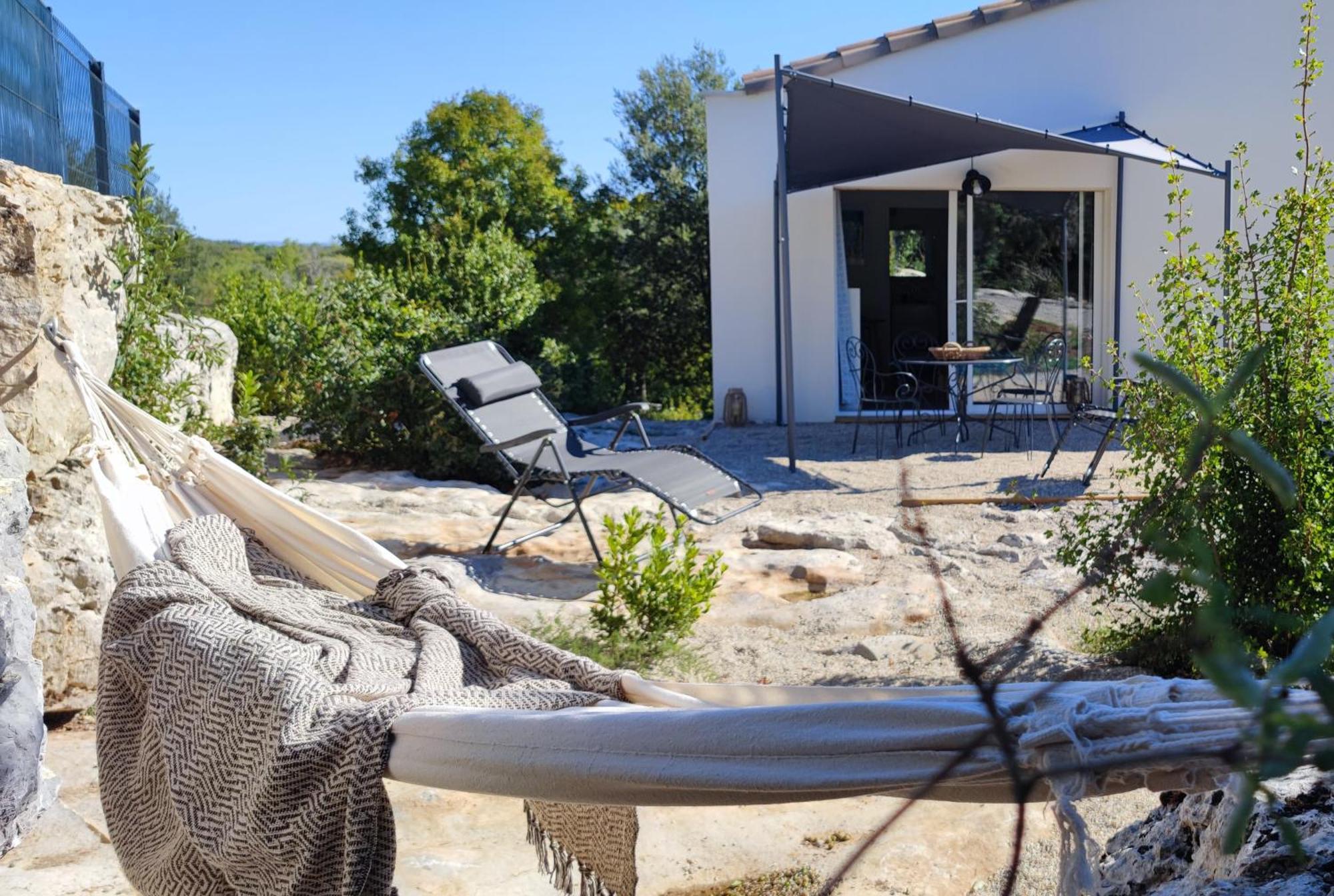 Gite Le Chamaju Labeaume Bagian luar foto